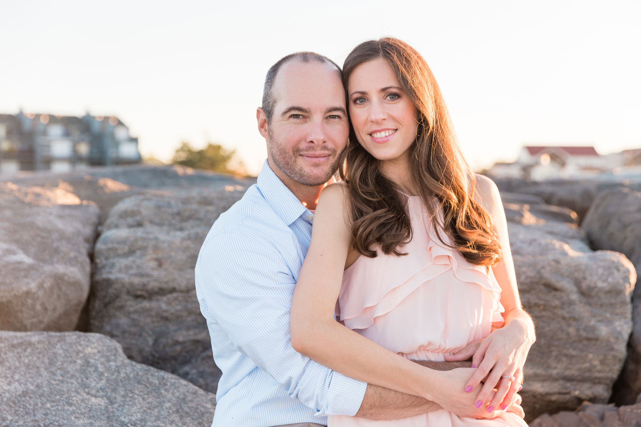 NJ Engaged Couple Portrait