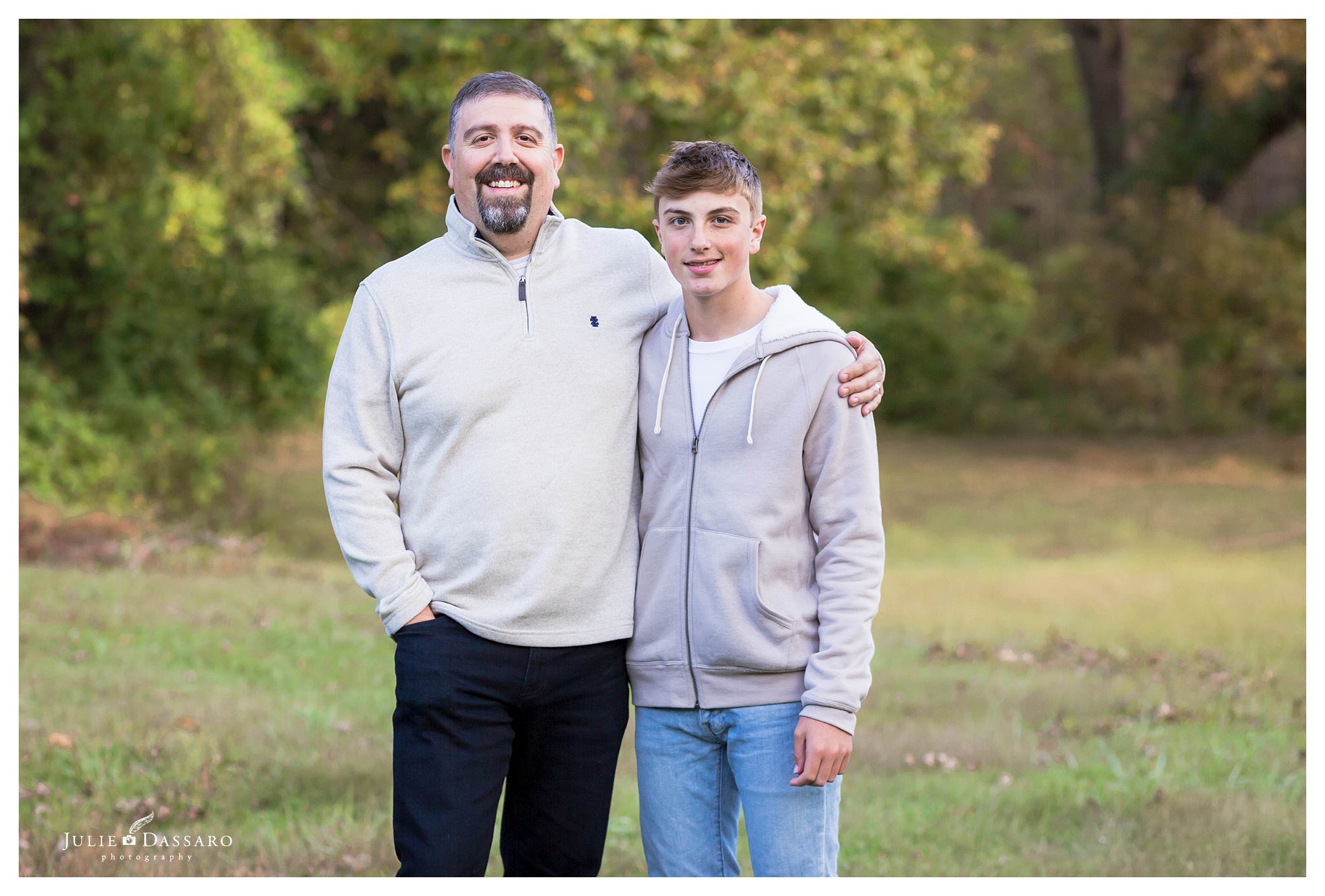 Father son portrait