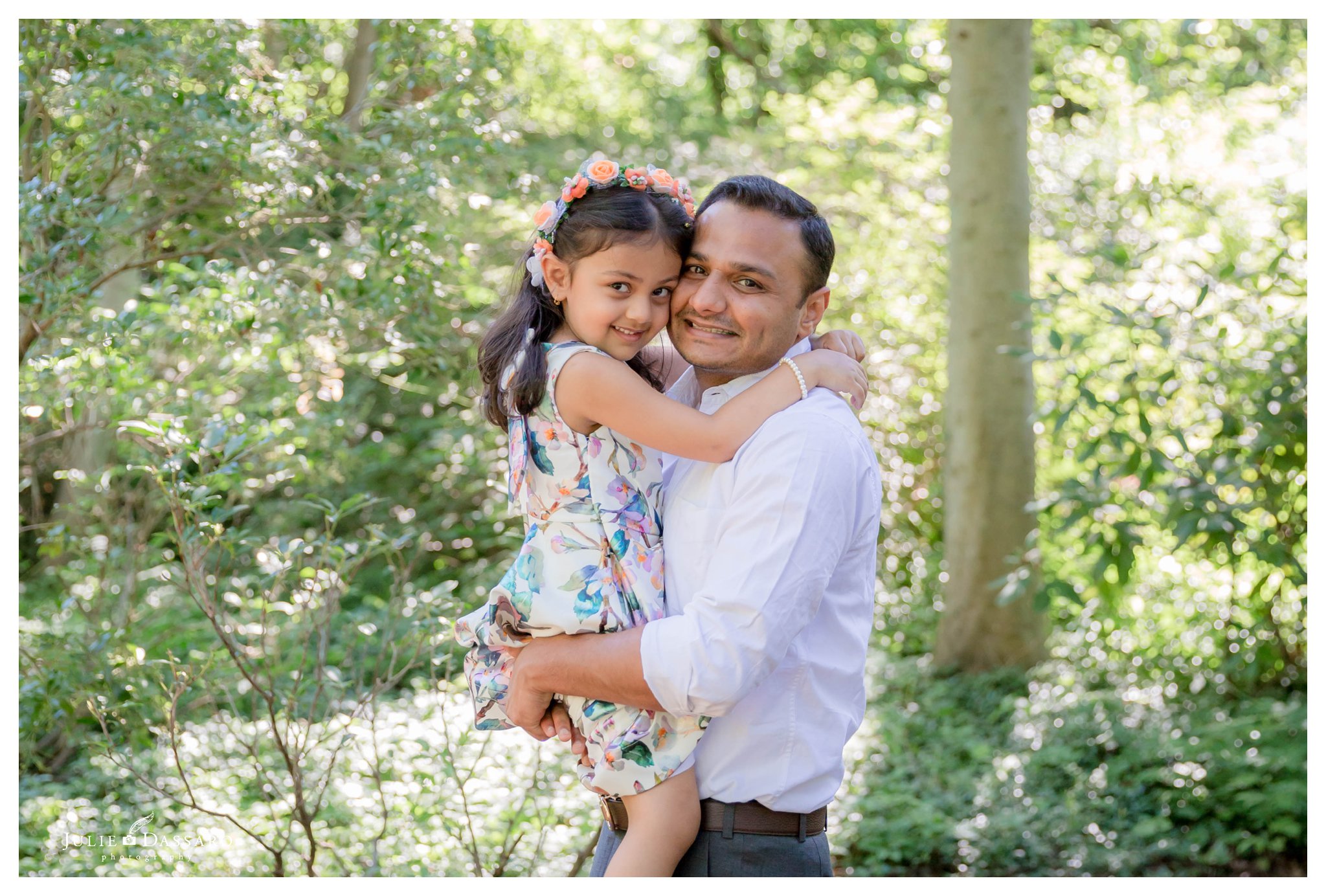 Daddy daughter portrait NJ